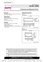 LB1265 datasheet pdf SANYO