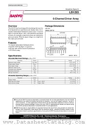 LB1293 datasheet pdf SANYO