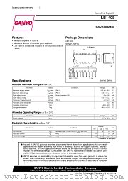 LB1408 datasheet pdf SANYO