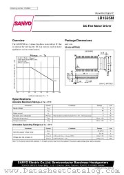 LB1695M datasheet pdf SANYO