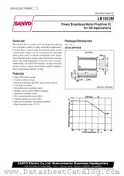 LB1823M datasheet pdf SANYO