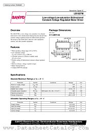 LB1837M datasheet pdf SANYO