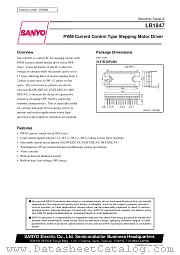 LB1847 datasheet pdf SANYO