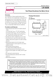 LB1868M datasheet pdf SANYO