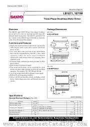 LB1871M datasheet pdf SANYO