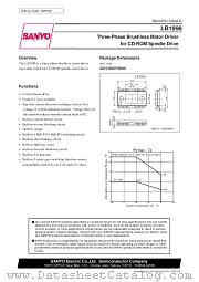 LB1998 datasheet pdf SANYO