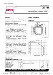 LB8107M datasheet pdf SANYO