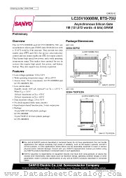 LC35V1000BM datasheet pdf SANYO