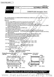 LC7363JM datasheet pdf SANYO