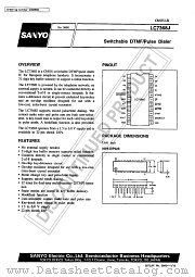 LC7368J datasheet pdf SANYO