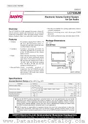 LC7538JM datasheet pdf SANYO