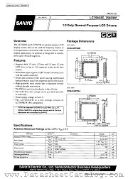 LC75823W datasheet pdf SANYO