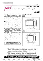 LC75884W datasheet pdf SANYO