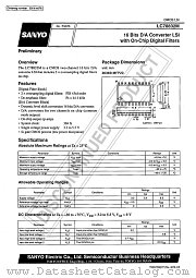 LC78832M datasheet pdf SANYO