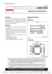 LC8902Q datasheet pdf SANYO