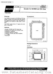 LC89581 datasheet pdf SANYO