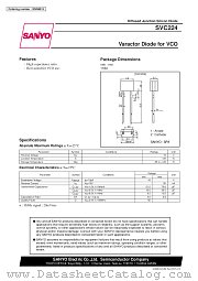 SVC224 datasheet pdf SANYO