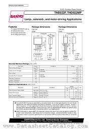 TND022F datasheet pdf SANYO