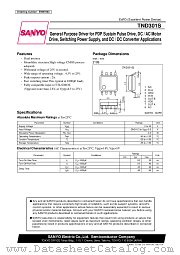 TND301S datasheet pdf SANYO