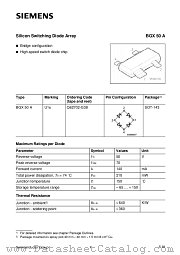 BGX50A datasheet pdf Siemens