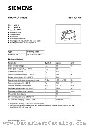 BSM101AR datasheet pdf Siemens