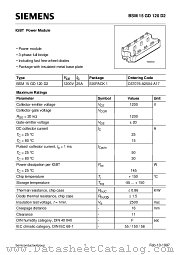 BSM15GD120D2 datasheet pdf Siemens