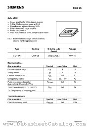 Q62702G63 datasheet pdf Siemens