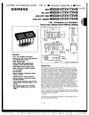 MSD2011TXVB datasheet pdf Siemens