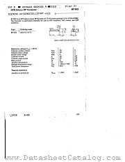 BF502 datasheet pdf Siemens