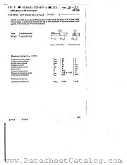 BF505 datasheet pdf Siemens