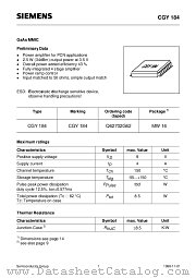 Q62702G62 datasheet pdf Siemens