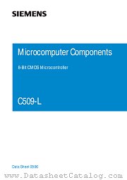 C509-L datasheet pdf Siemens