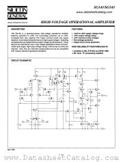 SG143T datasheet pdf Silicon General