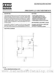 SG1503Y/883B datasheet pdf Silicon General