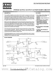 SG2543J datasheet pdf Silicon General