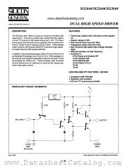 SG2644DW datasheet pdf Silicon General