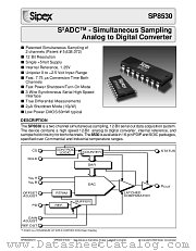 SP8530JS datasheet pdf Sipex Corporation