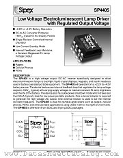 SP4405 datasheet pdf Sipex Corporation