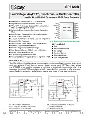 SP6120BCY datasheet pdf Sipex Corporation