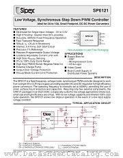 SP6121CN datasheet pdf Sipex Corporation