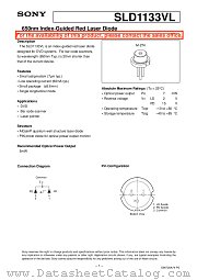 SLD1133VL datasheet pdf SONY