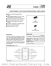 TL064IDT datasheet pdf ST Microelectronics