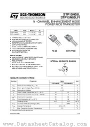 STP15N05L datasheet pdf ST Microelectronics