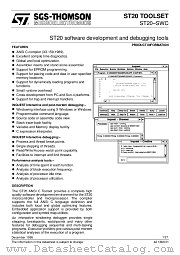 ST20-SWC-SUN datasheet pdf ST Microelectronics