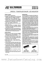 ST3917A datasheet pdf ST Microelectronics