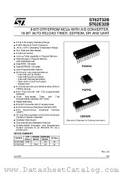 ST62P32BB3 datasheet pdf ST Microelectronics