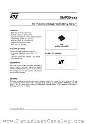 SMP30-68 datasheet pdf ST Microelectronics