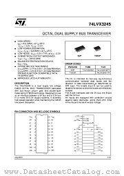 74LVX3245M datasheet pdf ST Microelectronics