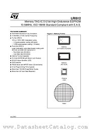 LRI512 datasheet pdf ST Microelectronics