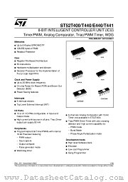 ST52T440 datasheet pdf ST Microelectronics